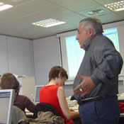 Talleres para periodistas en Ulibro 2008