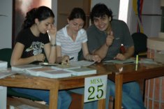 Los jóvenes también participaron