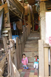 Las imágenes  que rompe el desplazamiento