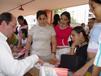Estudiantes barramejas en la UNAB