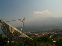 Parabólicas, cada día más pequeñas