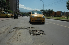 No caiga en el hueco