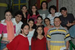 Coro UNAB canta en Trelew, Argentina