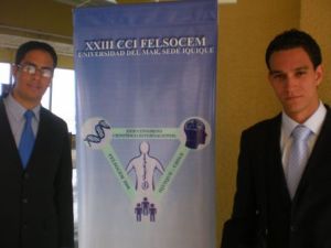 Futuros médicos expusieron en Chile