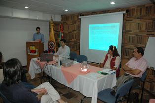 Panel sobre desplazamiento