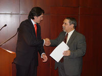 Entrega oficial del certificado ISO 9001 – 2000 para Extensión Universitaria