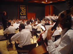 Música recibe a  pares académicos