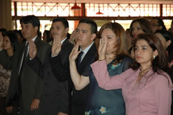 Profesionales, especialistas y  tecnólogos, recibieron su título