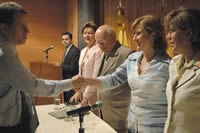 Grados de dos diplomados