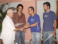 Condecoración a estudiantes de Ingeniería Mecatrónica