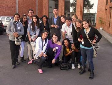 Visita Técnica a Bogotá, estudiantes de VIII Semestre