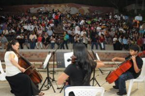 Los arcos fueron protagonistas