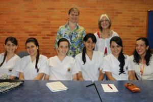 Estudiantes de enfermería recibieron entrenamiento bilingüe