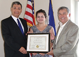 UNAB med student got a scholarship in the Texas Medical Center