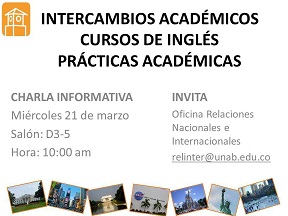 Última Charla Informativa – Pregrado