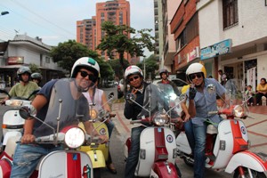 Fiebre Vespa en la Ciudad