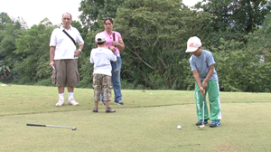 En Piedecuesta, el golf es para todos