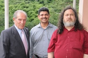 Visita de Richard Stallman