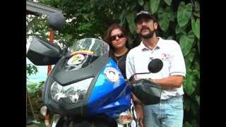 Santandereanos recorren Suramérica en moto