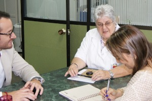 Visita de funcionarios CDMB