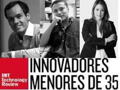 Reconocimiento MIT Technology Review para innovadores menores de 35 años