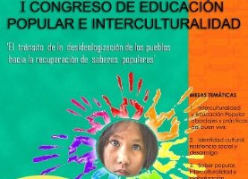 I Congreso de Educación Popular e Interculturalidad