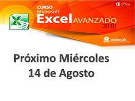 Curso-Taller práctico de Excel avanzado ASEUNAB