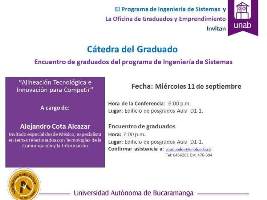 Invitación encuentro de graduados Ingeniería de Sistemas