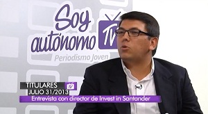 Soy Autónomo TV habló con el director de Invest in Santander