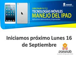 Aplicaciones en iPad y iPhone