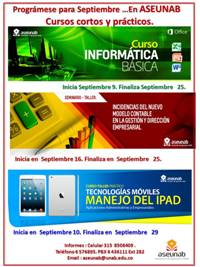 Cursos cortos y prácticos en ASEUNAB