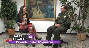 Comandante de la policía MEBUC, Saúl Torres Mojica.