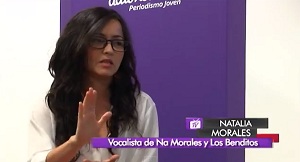 Natalia Morales, vocalista de Na Morales y los Benditos