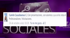 Redes de Soy Autónomo TV en su emisión 100