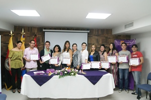 Entrega de certificados y Memorias Ruta del empleo 2013