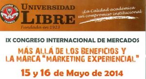 Participación en Congreso Internacional de Mercados