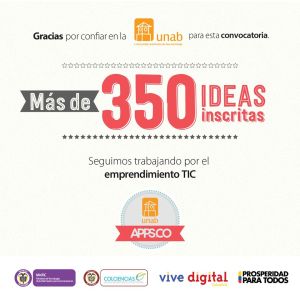 Más de 350 sueños confiaron en Apps.co UNAB