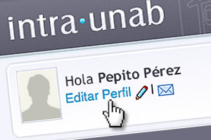 Edita tu perfil en intraUnab