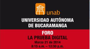 Foro La prueba digital