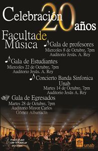 Concierto Banda Sinfónica de la UNAB