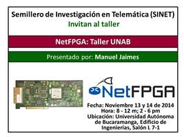 NetFPGA: Taller UNAB