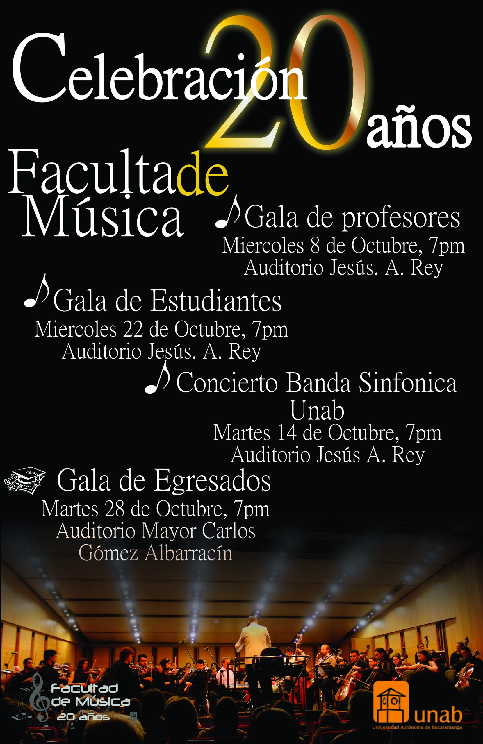 GALA DE PROFESORES FACULTAD DE MÚSICA UNAB