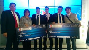 La UNAB premió ganadores de la “Bolsa Millonaria” versión colegios