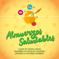 Llegan los almuerzos saludables a la UNAB