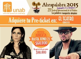 Asiste al concierto de Abrapalabra 2015