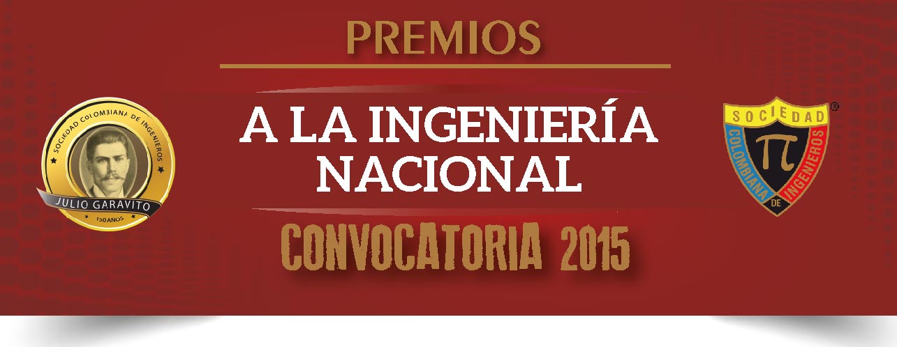 Premios a la Ingeniería Nacional – versión 2015