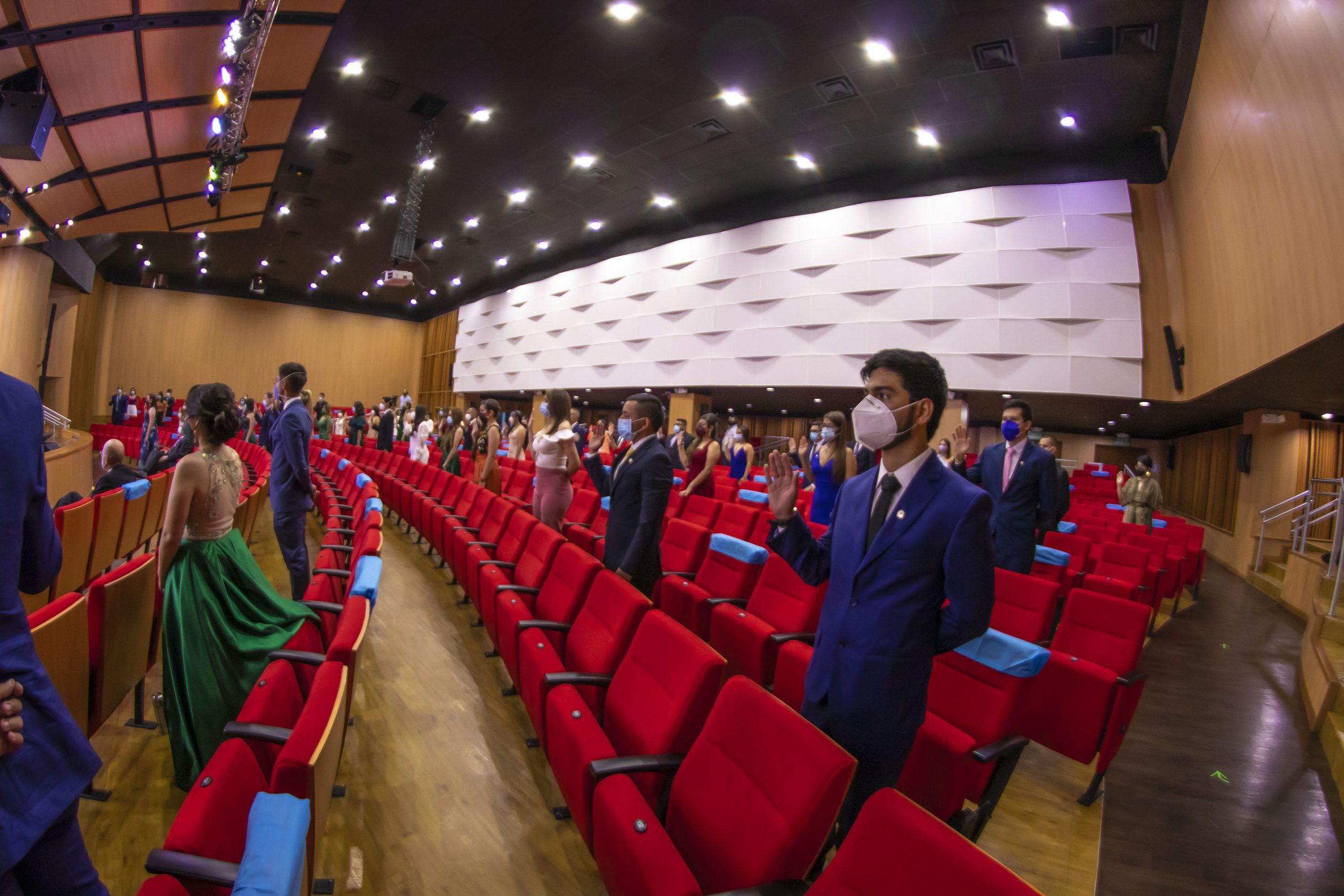 Ceremonias de graduación en la UNAB