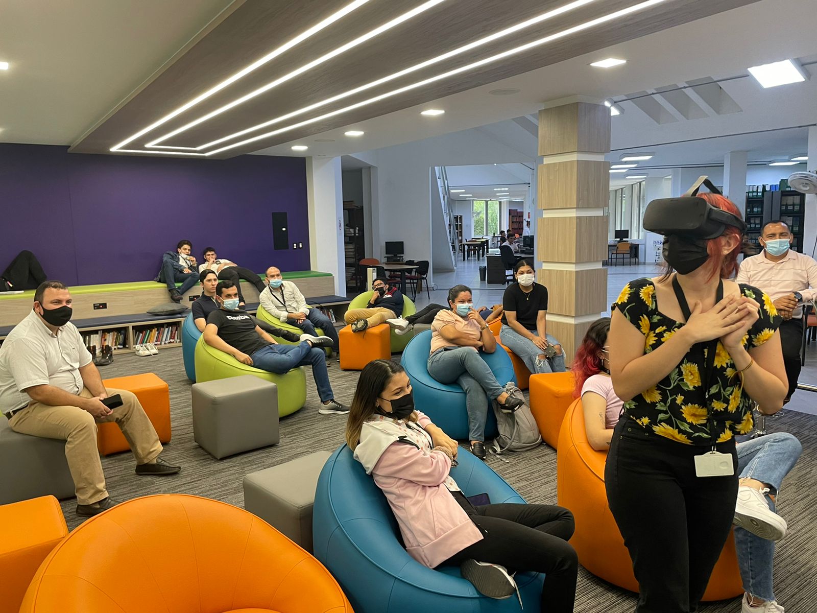 Comunidad Unab vivió una experiencia de realidad virtual
