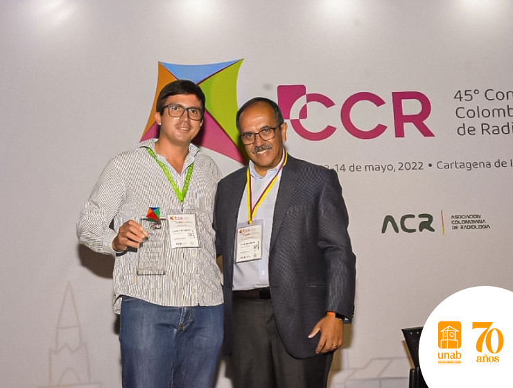 Investigadores UNAB entre los mejores del Congreso Colombiano de Radiología 2022