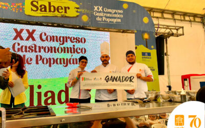 UNAB obtiene primer puesto en Concurso Nacional de escuelas Gastronómicas en Popayán